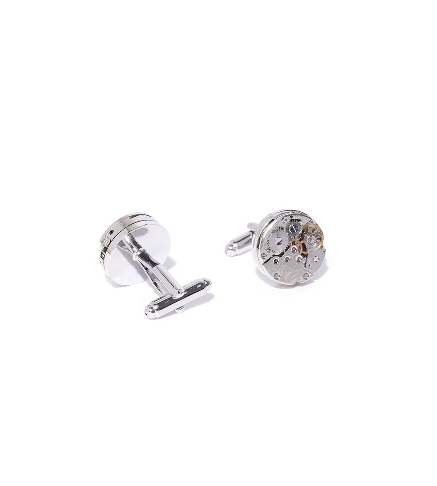 YouBella Jewellery Valentine Gifts for Men Latest Stylish Time Machine Formal Cuff Links Cufflinks Set for Men